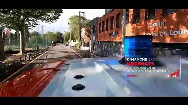 Reportage inédit et spectaculaire dimanche à 21h054 sur NRJ12: Les pompiers ch'tis de Béthune face au danger présenté par Jean-Marc Morandini dans Urgences