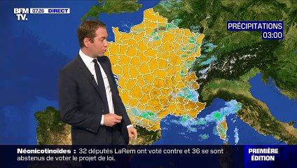 La météo pour ce mercredi 7 octobre 2020
