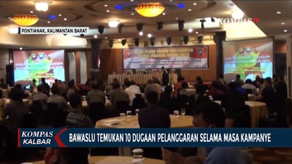 Belum Dua Pekan Berjalan, Bawaslu Dapati 10 Dugaan Pelanggaran Masa Kampanye