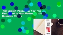 Full version  People Buy You: The Real Secret to What Matters Most in Business  Review