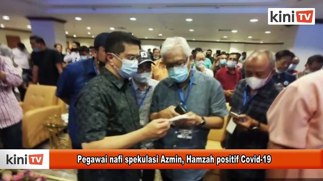 Pegawai nafi spekulasi Azmin, Hamzah positif Covid-19