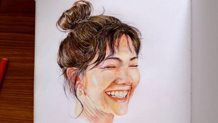 BEAUTIFUL LADY REALISTIC PORTRAIT | ARANAMATICS
