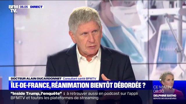 La réanimation bientôt débordée dans les hôpitaux d'Ile-de-France?