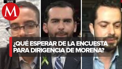 Abraham Mendieta, Paul Ospital. Encuesta para dirigencia de morena va