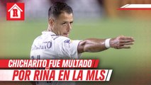 Chicharito Hernández: La MLS multó al jugador del Galaxy por su participación en altercado