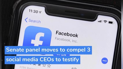 Senate panel moves to compel 3 social media CEOs to testify, and other top stories in technology from October 07, 2020.