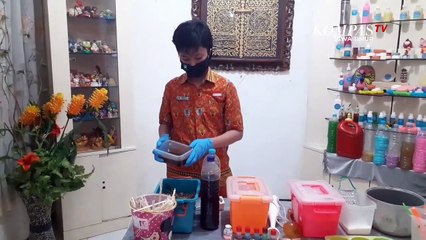 Pelajar di Surabaya Daur Ulang Minyak Jelantah Jadi Sabun