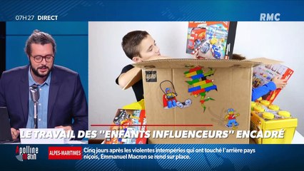 #Magnien, la chronique des réseaux sociaux : Le travail des "enfants influenceurs" encadré - 07/10