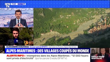 Alpes-Maritimes : des villages coupés du monde (4) - 03/10