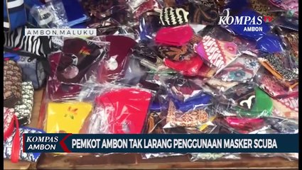 Pemkot Ambon Tak Larang Penggunaan Masker Scuba