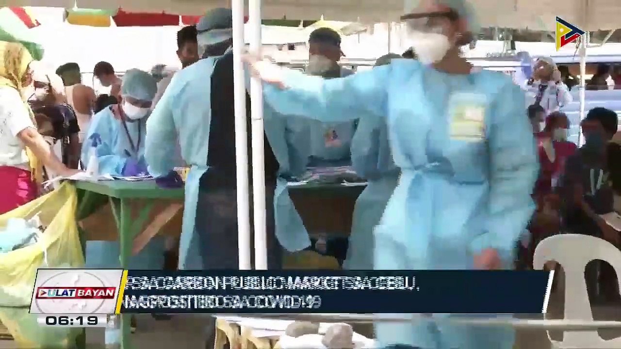 ULAT PROBINSYA: Isang vendor sa Carbon Public Market sa Cebu, nagpositibo sa COVID-19;