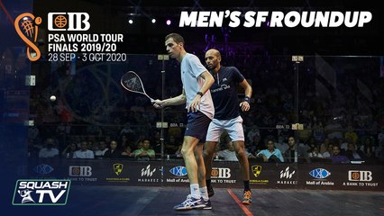 Squash: CIB PSA World Tour Finals 2019-20 - Men's SF Roundup