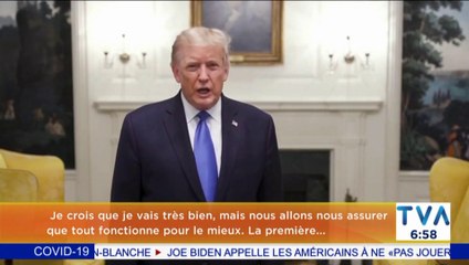 Donald Trump-Salut Bonjour-3 Octobre 2020