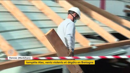 Tempête Alex : de gros dégâts, mais pas de victimes en Bretagne
