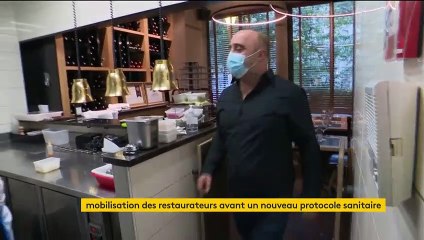 Coronavirus : les restaurateurs manifestent pour éviter de fermer