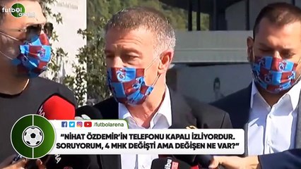 Ahmet Ağaoğlu: "Nihat Özdemir'in telefonu kapalı ama izliyordur, Soruyorum, 4 MHK değişti ama değişen ne var?"