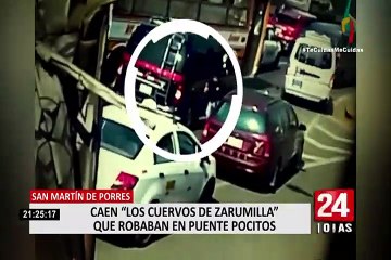 SMP: PNP captura integrantes de banda "Los Cuervos de Zarumilla"