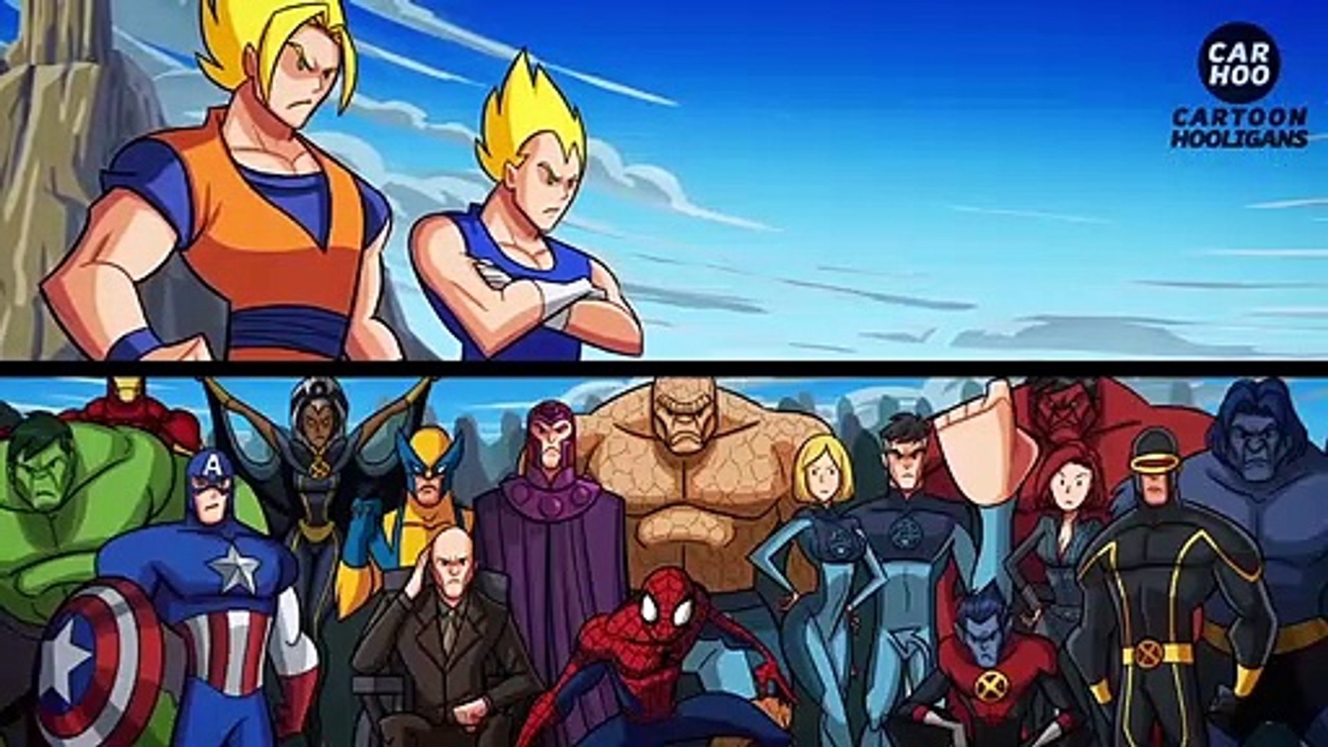Dragon Ball Z VS Marvel Superheroes - What If Battle [ DBZ Parody ] - video  Dailymotion