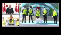 Cumhurbaşkanı Erdoğan, Reyhanlı Barajı, Afrin Çayı Davutlar Regülatörü ve Derivasyon Kanalı açılış törenine video konferansla katıldı - İSTANBUL