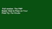 Full version  The PMP Exam: How to Pass on Your First Try  For Kindle