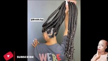 BOX BRAIDS & GHANA WEAVING WEAVING STYLES COMPILATION: PERFECT FOR 4C 4B NATURAL HAIR TEXTURE