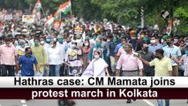 Hathras case: CM Mamata joins protest march in Kolkata