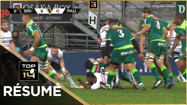 TOP 14 - Résumé CA Brive- Section Paloise: 19-13 - J3 - Saison 2020/2021