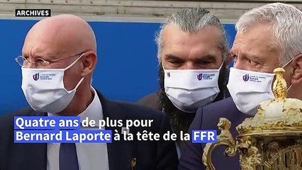 Rugby: Laporte réélu de justesse président de la Fédération française