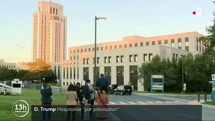 Covid-19 : Donald Trump hospitalisé "par précaution"