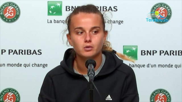 Roland-Garros 2020 - Clara Burel : Ce n'était pas gagné y a quelques mois que je sois au 3e tour ici donc je suis quand même satisfaite