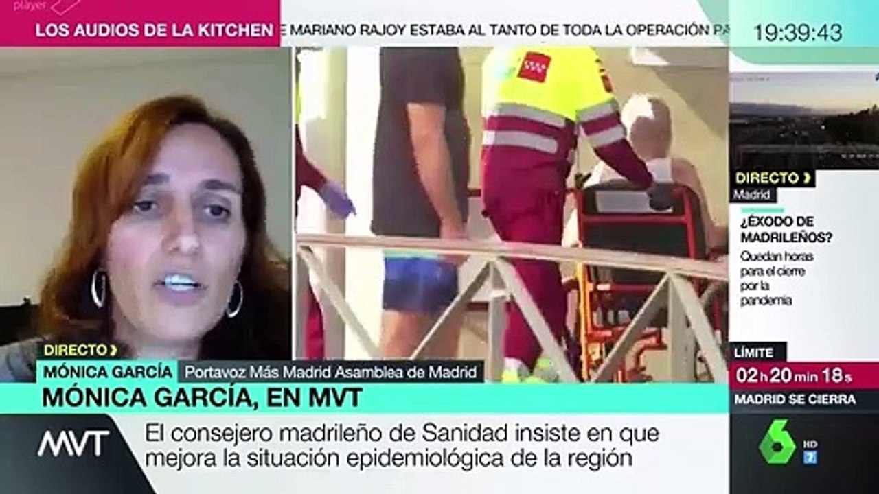 "Cocinar" los datos epidemiológicos de la pandemia coronaviral en Madrid es criminal