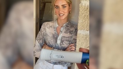 Chiara Ferragni enseña el momento exacto en el que se enteró que iba a ser mamá