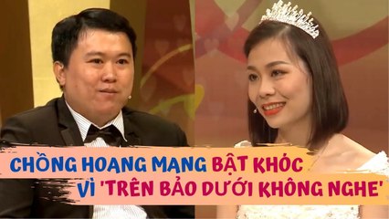 Chồng trẻ hoang mang đến BẬT KHÓC vì TRÊN BẢO DƯỚI KO NGHE ngay đêm tân hôn | VCS
