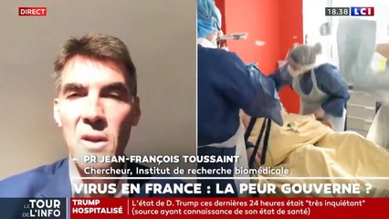 Professeur Toussaint : "Les autorités sanitaires assument totalement de gouvernez par la peur"
