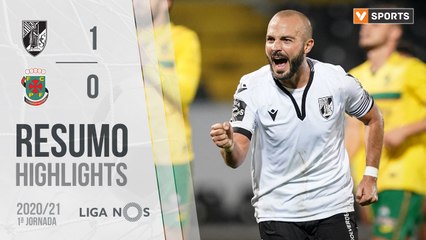 Highlights: Vitória SC 1-0 Paços de Ferreira (Liga 20/21 #3)