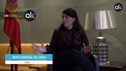 Macarena Olona: "Pablo Iglesias tiene una obsesión patológica con OKDIARIO"