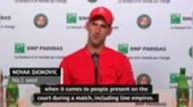 Djokovic calls for technology to replace line judges