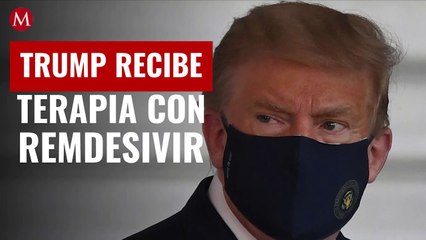 Trump recibe terapia con remdesivir para tratar covid-19: Casa Blanca