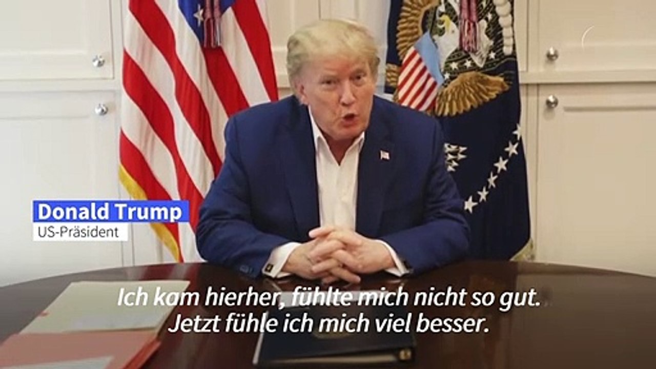 Trump: Ich glaube, ich bin bald zurück