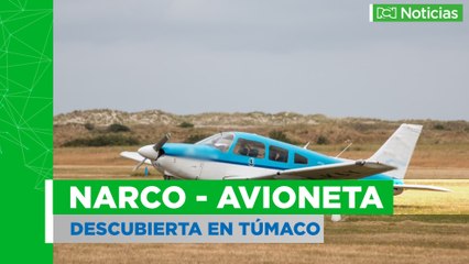 Hallan "narcoavioneta" con más de 160 kilos de cocaína