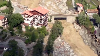 Al menos un muerto y decenas de desaparecidos por temporal en Italia y Francia