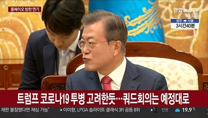 美폼페이오 이번주 방한 연기…"이달 중 재조정"