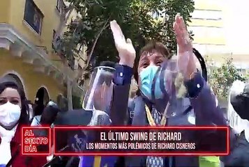 ¡En medio de gritos! El último Swing de Richard Cisneros