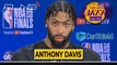 Anthony Davis Postgame Interview | Comparable to Shaq and Kobe? | Lakers vs Heat | NBA Finals Game 2