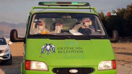 Covid -19’dan ölen vatandaşların defni böyle yapılıyor