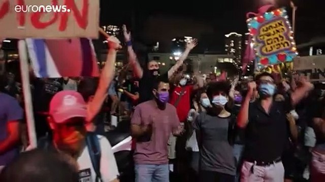 Новые протесты против Биньямина Нетаньяху