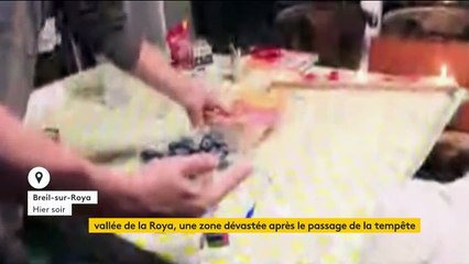 "C'était apocalyptique" : choqués par la tempête, les habitants de Breil-sur-Roya ont passé une nouvelle nuit à la bougie