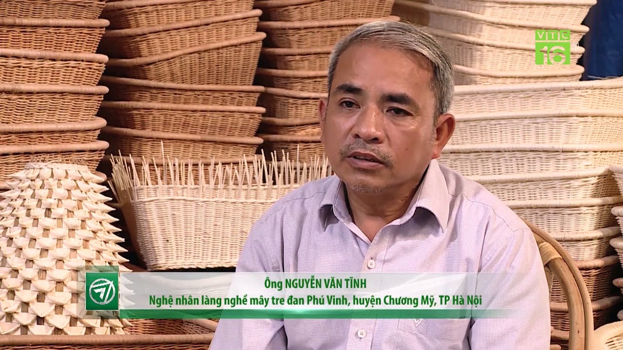 Doanh thu sụt mạnh, nghề mây tre đan "khóc ròng" | VTC16
