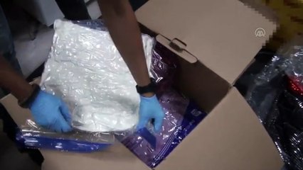 Kargo şirketinde 50 kilo 900 gram metamfetamin ele geçirildi - İSTANBUL