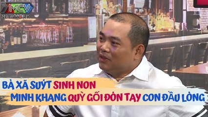 Bà xã Thúy Hạnh suýt SINH NON vì đi bộ 10 LẦU Minh Khang nghẹn ngào QUỲ GỐI đón tay con gái đầu lòng